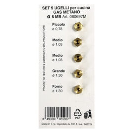 Ugelli per cucina per metano Idroblok