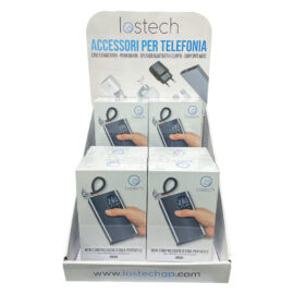 Espositore da banco per mini compressori 4 pz - completo Lostech