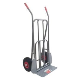 Carrello portapacchi con pala ribaltabile acciaio verniciato - portata 200 kg Uniko