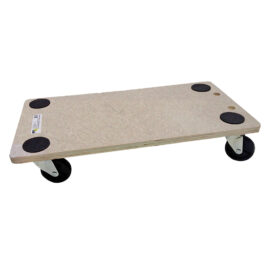 Carrello multiuso pedana legno cm 30 x 60 - ruote 3 / portata 200 kg Biacchi gianfranco