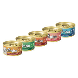 Alimento per gatti 'mousse' tonno e pesce bianco - gr 85 Monge