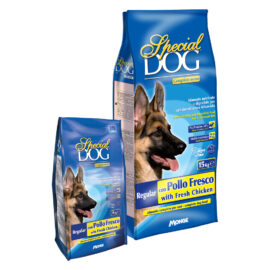 Crocchette per cani adulti 'special dog' regular c/pollo fresco - kg 4 Monge