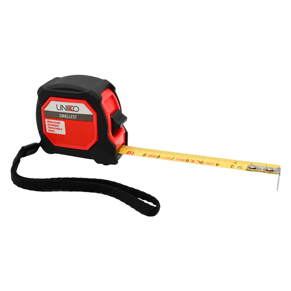 Flessometro professionale ‘smallest’ mt.3 x 16 mm Uniko