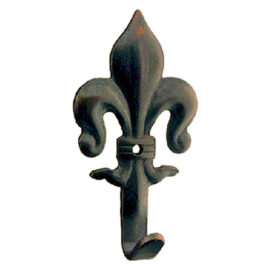 Gancio per quadri 'giglio' mm 48 - pz.  5 bronzato Blister koncreto