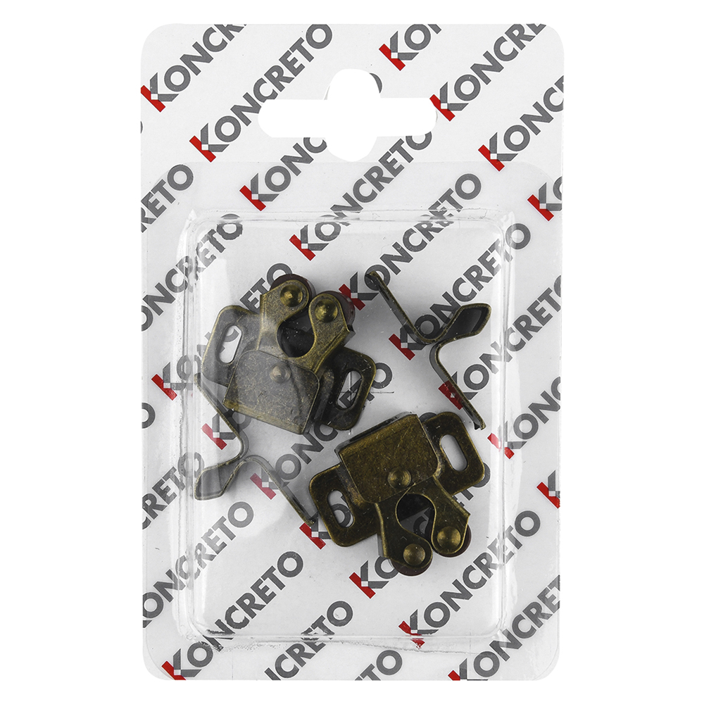 Cricchetto a 2 rulli pz. 2 – bronzato Blister koncreto