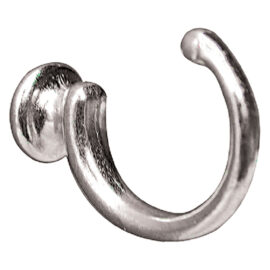 Gancio per tenda 'firenze' mm. 40 cromato - pz. 2 Blister koncreto