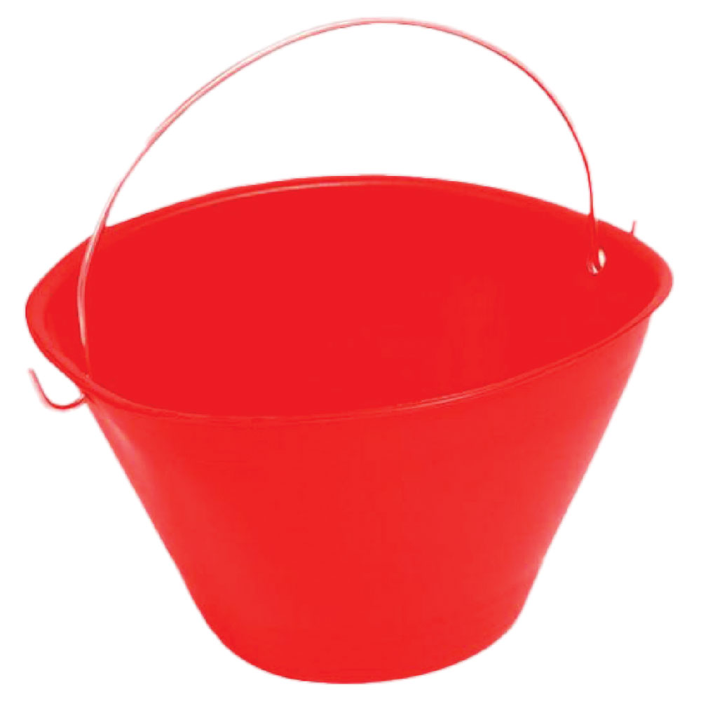 Secchio per muratore ‘extra’ rosso Senza marca
