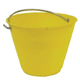 Secchio per muratore 'extra' giallo Senza marca