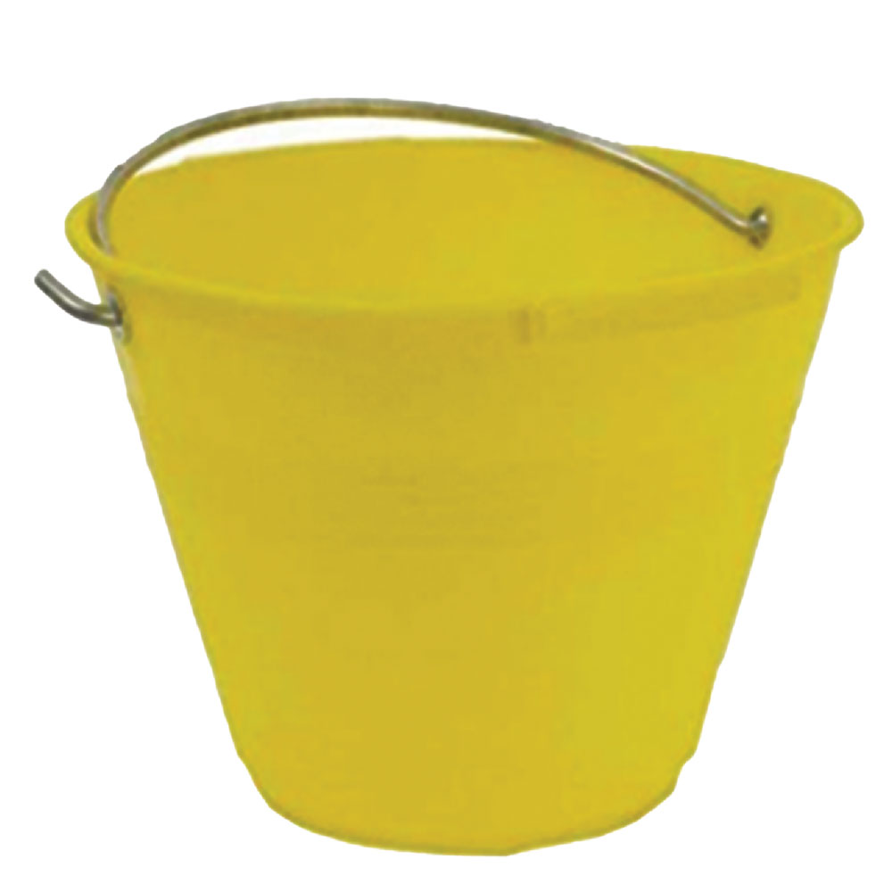 Secchio per muratore ‘extra’ giallo Senza marca