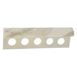 Profilo jolly per piastrelle mm 10 - bianco marmorizzato Colorea