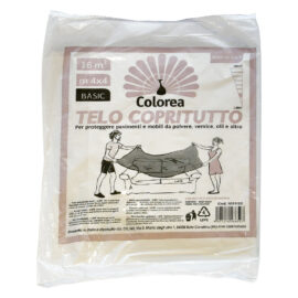 Telo copritutto multiuso mt 4 x 4 - gr. 150 circa Colorea