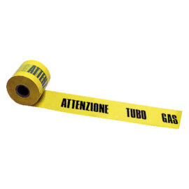 Nastro segnaletico per tubo gas - giallo Senza marca