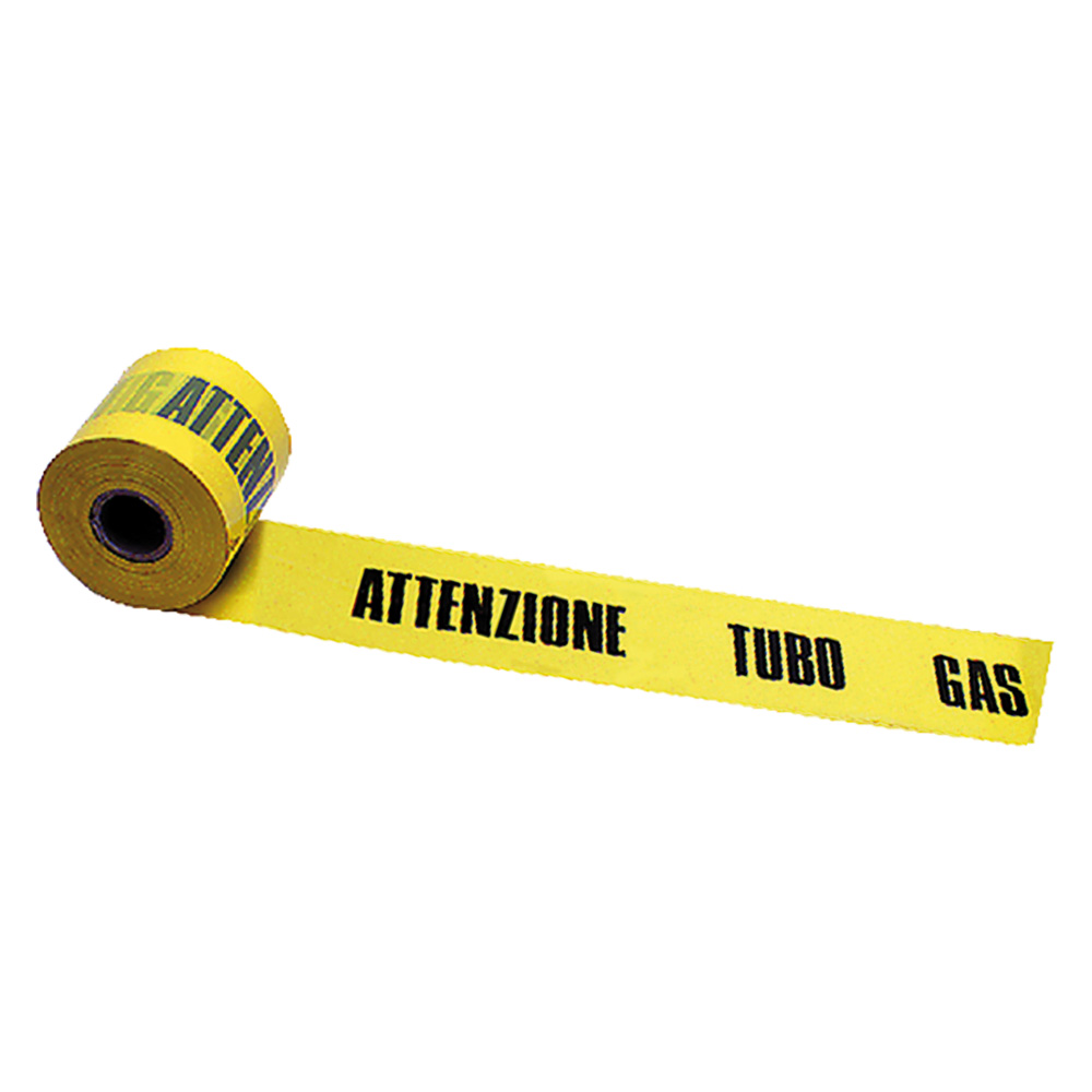 Nastro segnaletico per tubo gas – giallo Senza marca