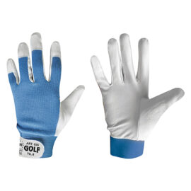Guanti fiore maialino 'ball' tg.   8 col blu Neri