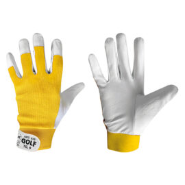 Guanti fiore maialino 'ball' tg.   9 col giallo Neri