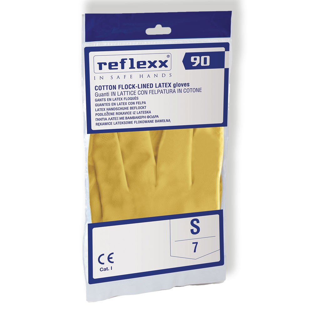 Guanti lattice naturale casalinghi s Reflexx