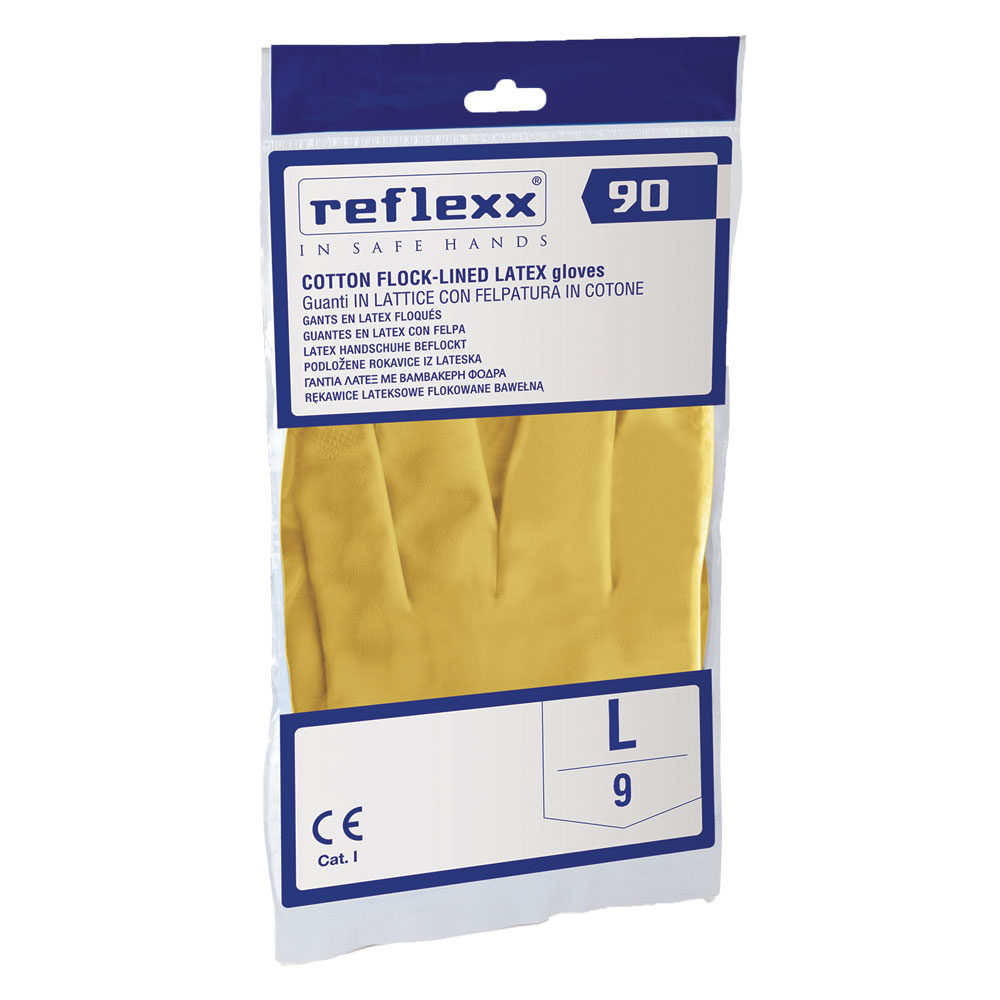 Guanti lattice naturale casalinghi l Reflexx