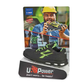 Espositore per scarpe fornito vuoto Upower
