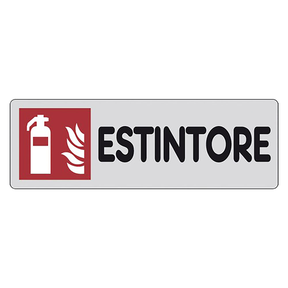 Etichetta segnaletica estintore Eurosignals