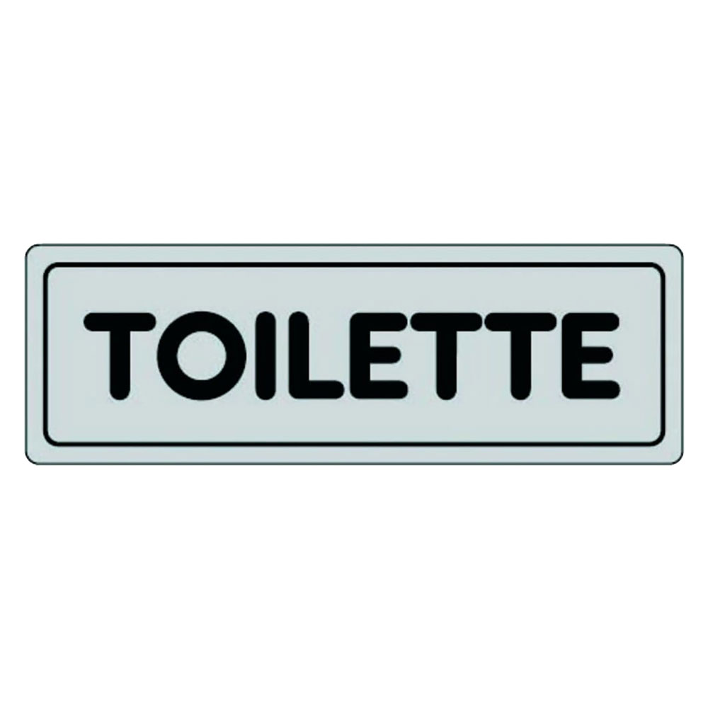 Etichetta segnaletica toilette Eurosignals