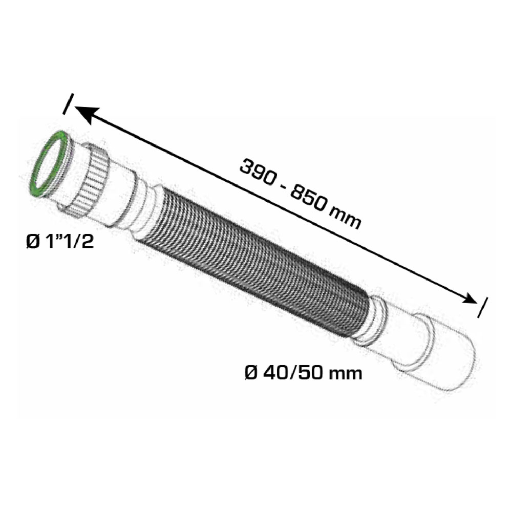 Cannotto ‘jollyone’ 11/2 x 40-50 Bonomini
