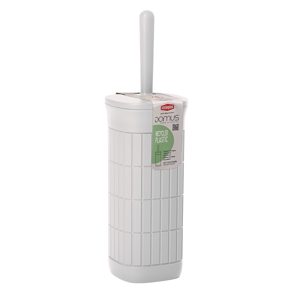 Porta scopino wc ‘domus’ dust white Stefanplast