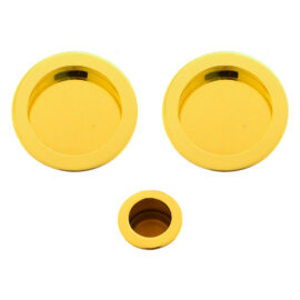 Kit maniglie per porte scorrevoli finitura oro lucido Mariva