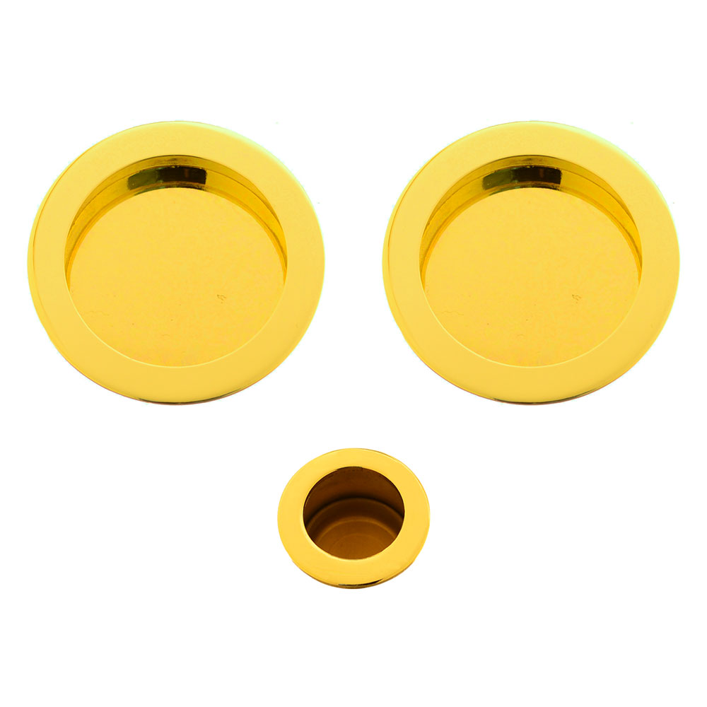 Kit maniglie per porte scorrevoli finitura oro lucido Mariva