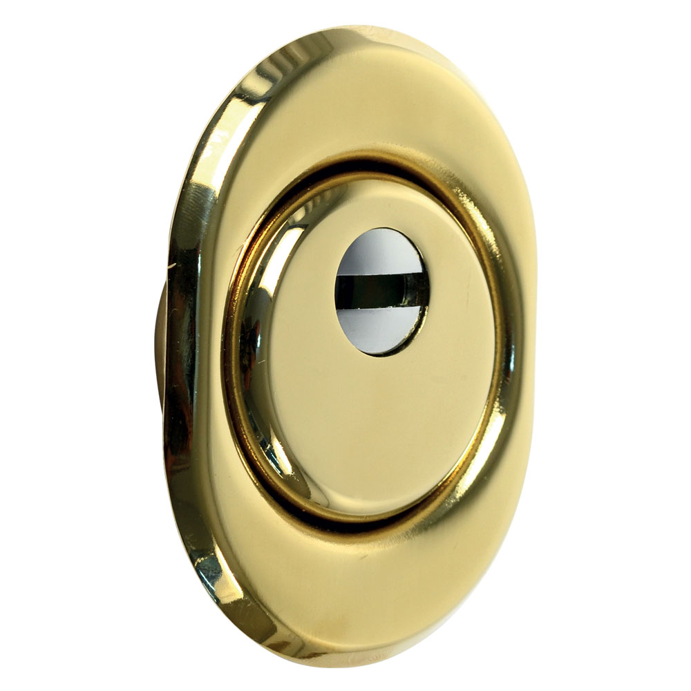 Defender antitrapano per serrature h.14 mm – Ø mm. 50 ottone Senza marca