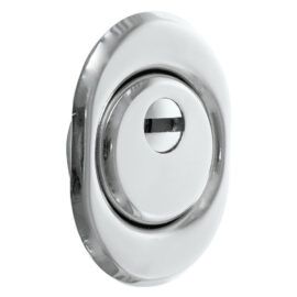 Defender antitrapano per serrature h.14 mm - Ø mm. 50 cromo satinato Senza marca
