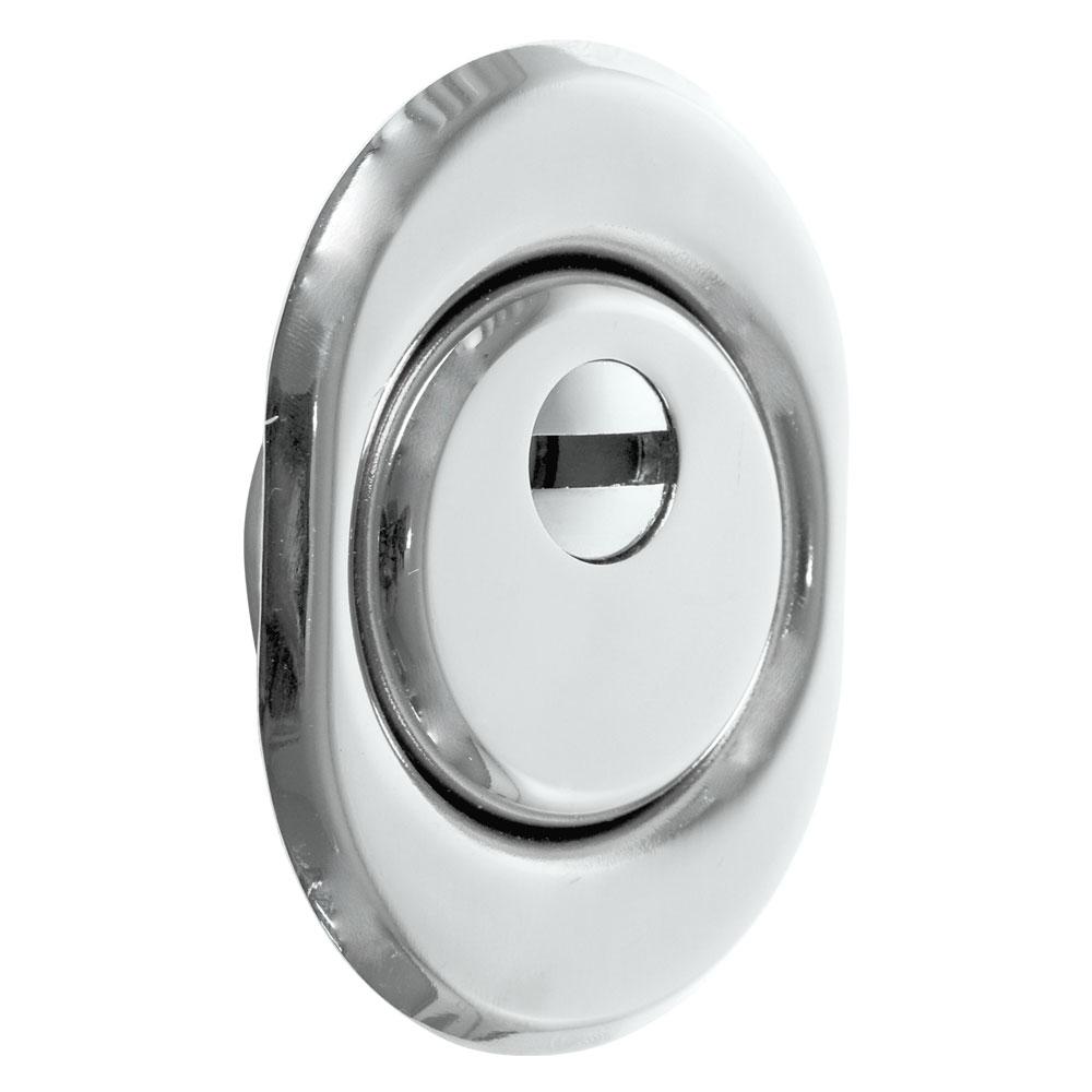 Defender antitrapano per serrature h.25 mm – Ø mm. 50 cromo satinato Senza marca