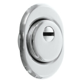 Defender antitrapano regolabile per serrature h.14/25 mm - Ø mm. 50 cromo satin. Senza marca