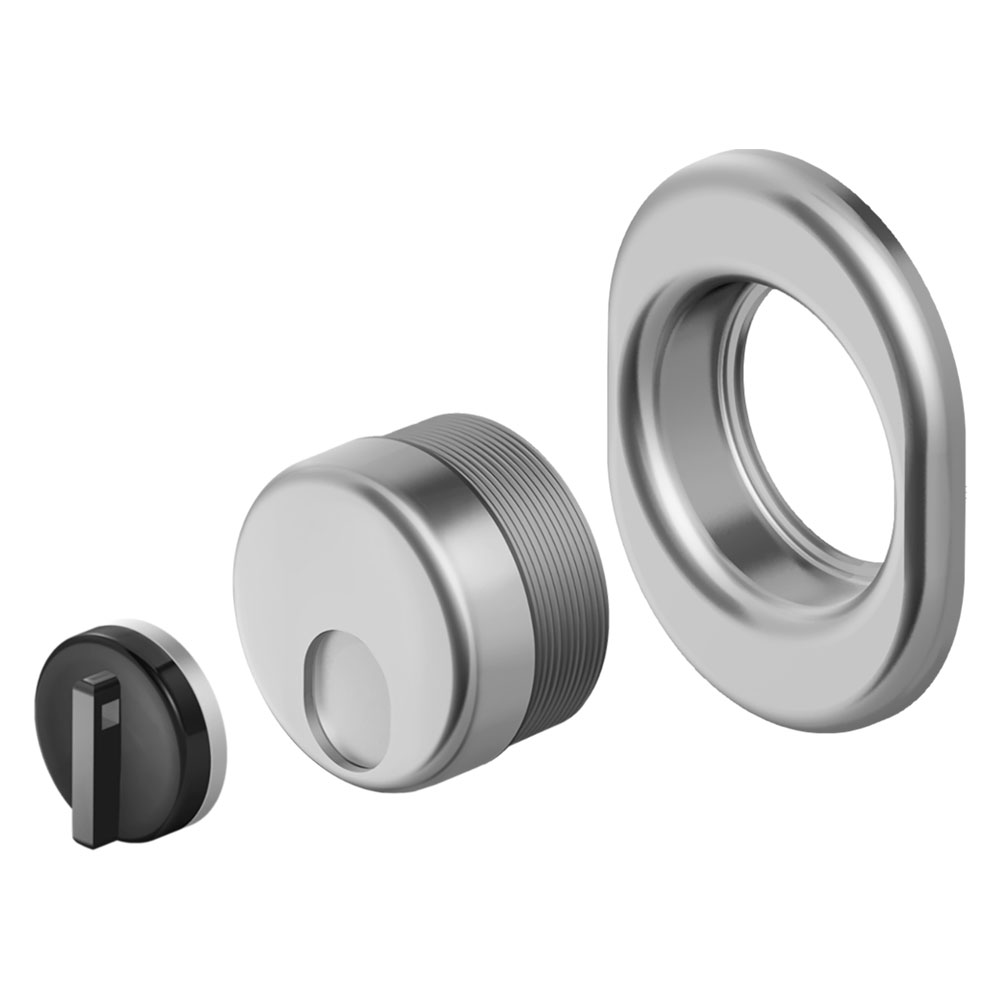 Defender magnetico per serrature ‘mrm 29’ acciaio cromo satinato Disec