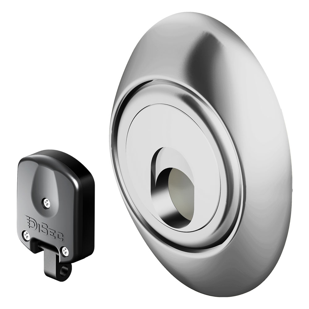 Defender magnetico per serrature ‘mag 3g 2st’ acciaio cromo satinato Disec