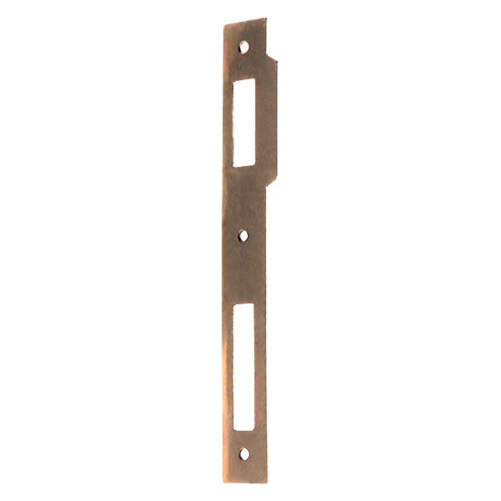Contropiastra per serratura ‘patent’ b.q. bronzato – interasse 90 mm Bonaiti