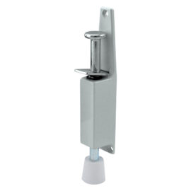Fermaporta a pedale piccolo colore argento Ibfm