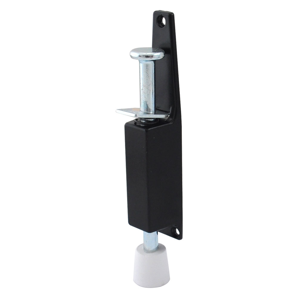 Fermaporta a pedale piccolo colore nero Ibfm