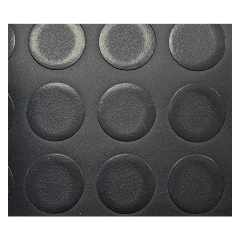 Tappeto a bolle mt. 2  x 25 nero sp. 1,3 mm Senza marca