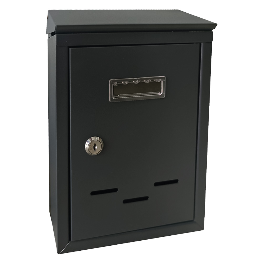 Cassetta postale ‘magnolia small’ cm 18x6x h.26 – grigio antracite Kasart