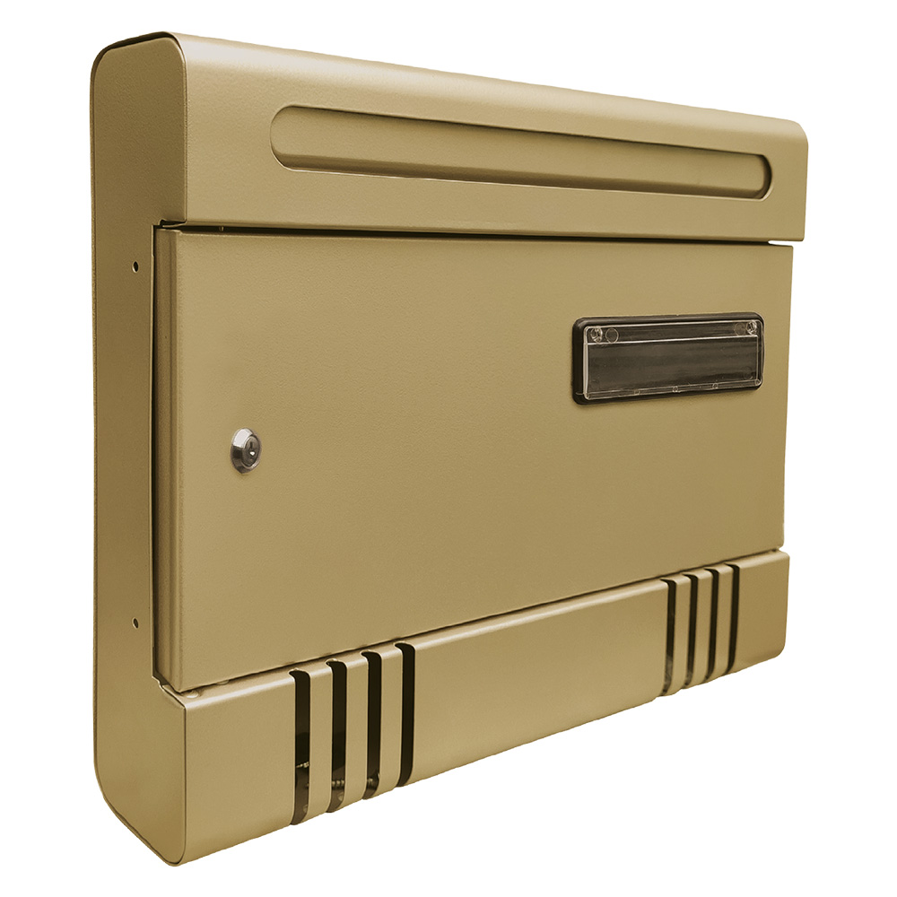 Cassetta postale ‘jasmine cm 36,5×6,5x h 29 – giallo cromo Kasart