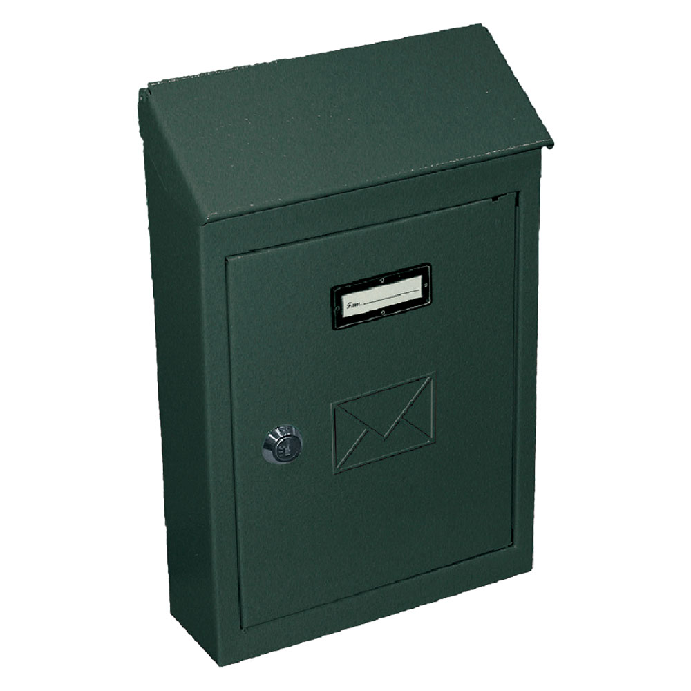 Cassetta postale ‘ct’ cm 23 x 8 x h 35  verde Senza marca
