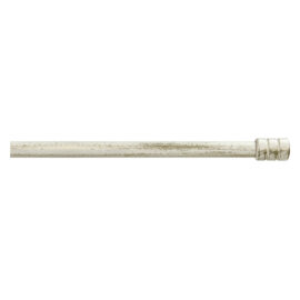 Scorritenda 'kit ferro' mod. 'cilindro' col. avorio oro Ø 20/19 mm. Errebi