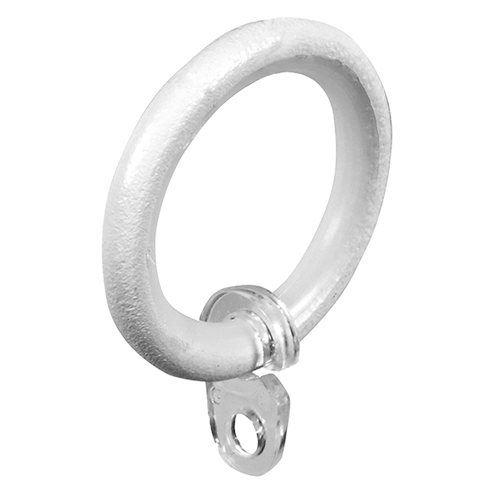 Anello per scorritenda col. bianco – Ø 20 mm  cf. 8 pz Errebi