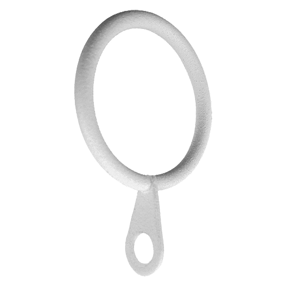 Anello per scorritenda col. bianco – Ø 12 mm  cf. 6 pz Errebi