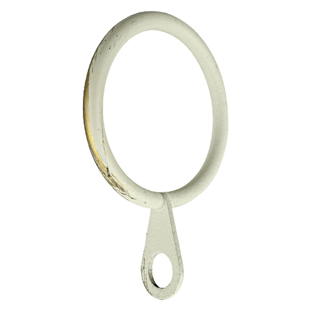Anello per scorritenda col. avorio oro – Ø 12 mm  cf. 6 pz Errebi