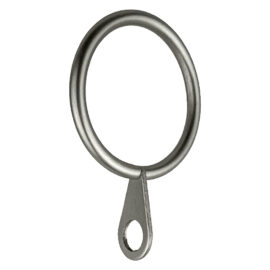 Anello per scorritenda col. nichel - Ø 12 mm  cf. 6 pz Errebi