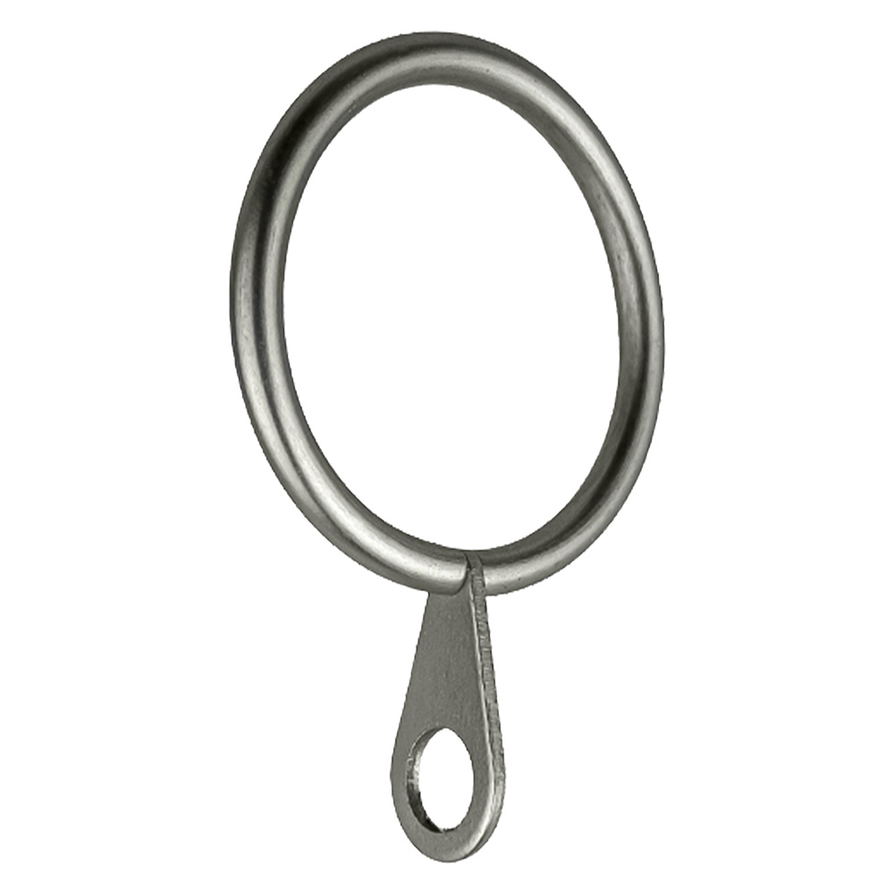 Anello per scorritenda col. nichel – Ø 12 mm  cf. 6 pz Errebi