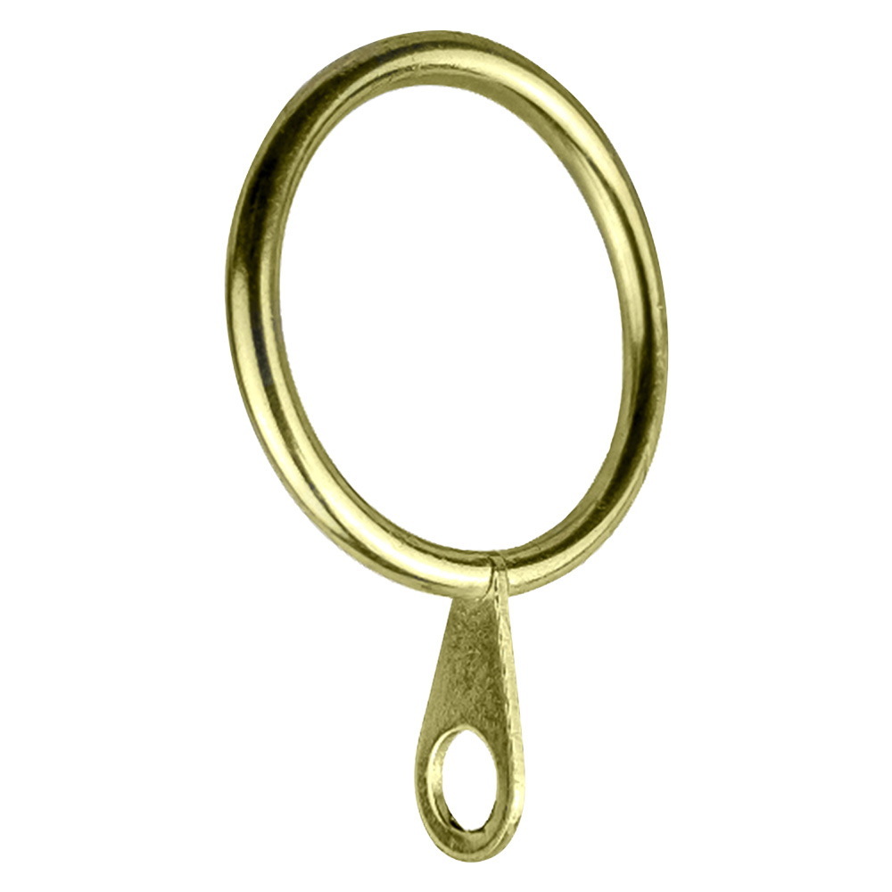 Anello per scorritenda col. oro – Ø 12 mm  cf. 6 pz Errebi