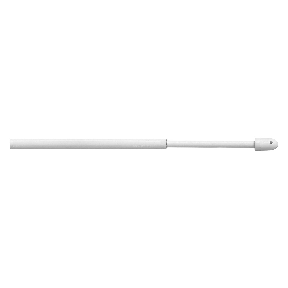 Stanghetta tonda a vite ‘berlino’ Ø 8 mm. – cm 60 > 80 – bianco – blister 2 pz Errebi
