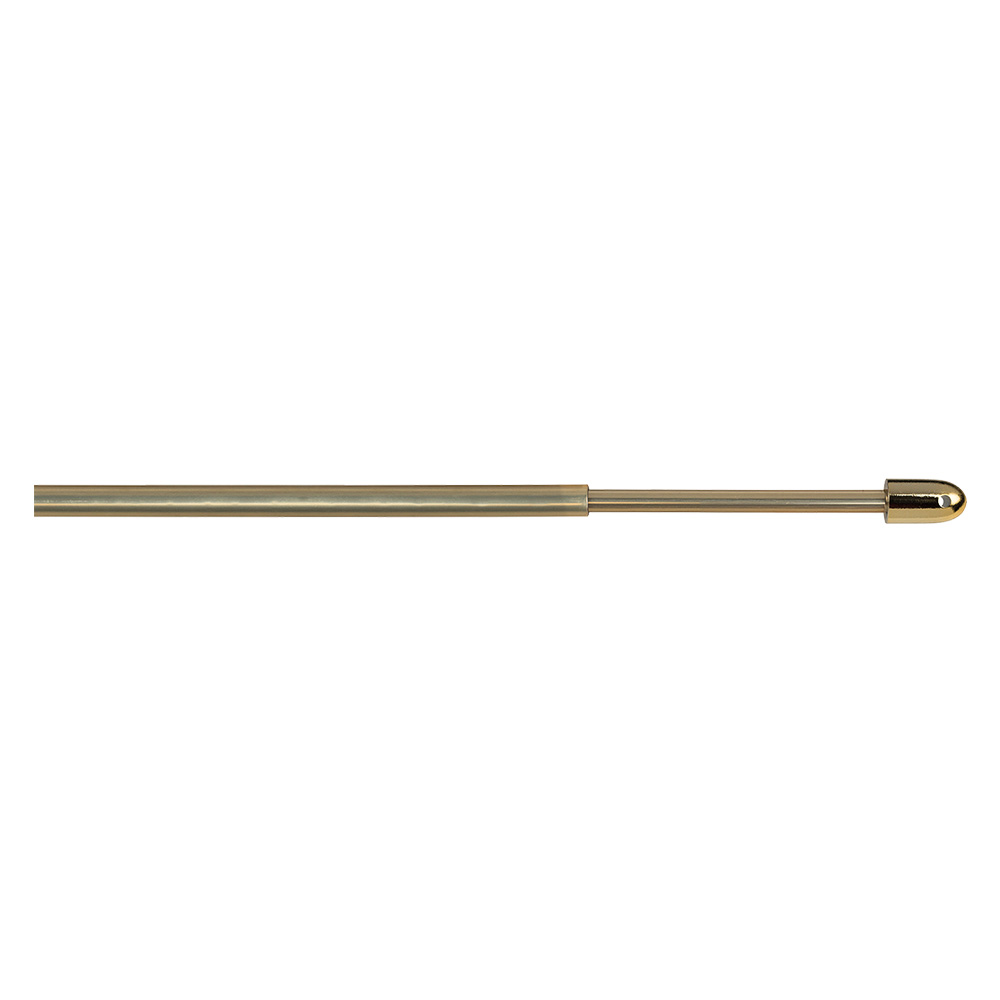 Stanghetta tonda a vite ‘berlino’ Ø 8 mm. – cm 30 > 50 – oro – blister 2 pz Errebi